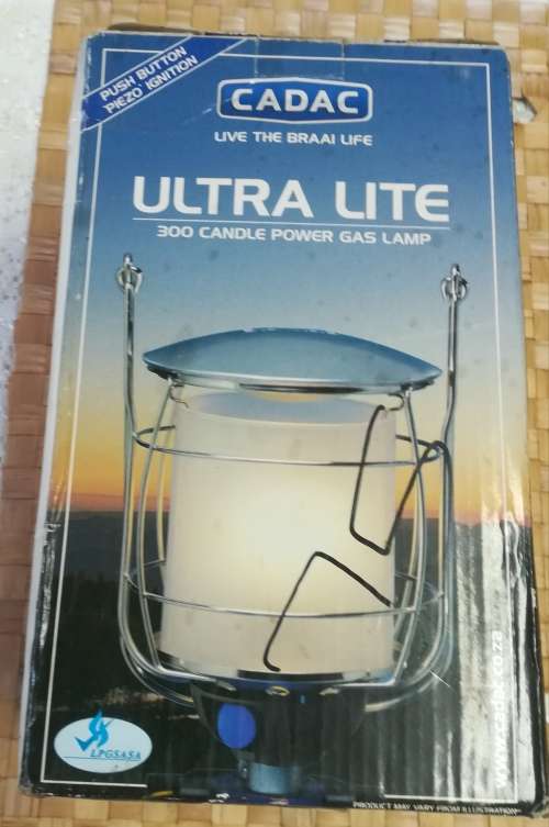 CADAC ultra light gas lamp.