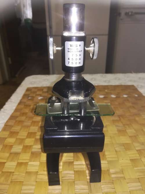 WS WORLD SCIENTIST MINI MICROSCOPE.