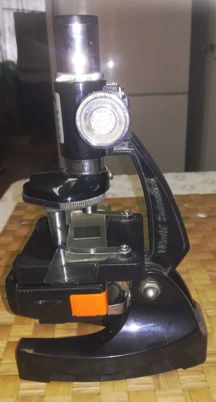 WS WORLD SCIENTIST MINI MICROSCOPE.