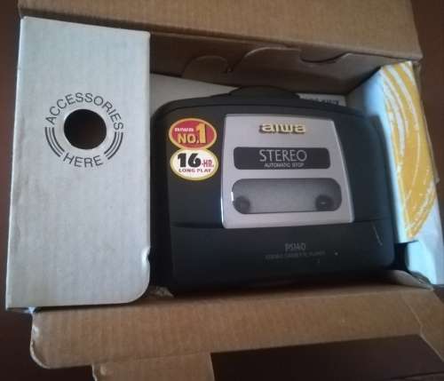 Vintage Aiwa Stereo Casette Player.