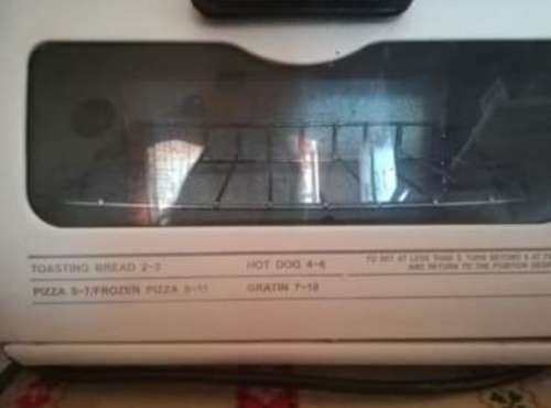 RARE Vintage Singer Heaters. Model SGO-007. Miniture oven/toaster.