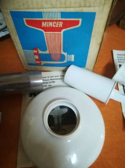 KENWOOD MINCER model A789 and SAUSAGE FILLER model A720, A920