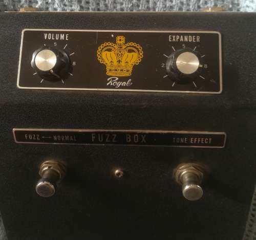 SPECIAL OFFER THIS WEEK ONLY!!! Vintage `Rare` Royal Fuzz Box TF-1 / RF-1 (1969).