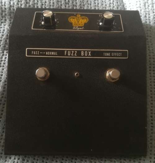 SPECIAL OFFER THIS WEEK ONLY!!! Vintage `Rare` Royal Fuzz Box TF-1 / RF-1 (1969).