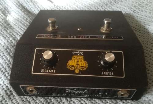 SPECIAL OFFER THIS WEEK ONLY!!! Vintage `Rare` Royal Fuzz Box TF-1 / RF-1 (1969).