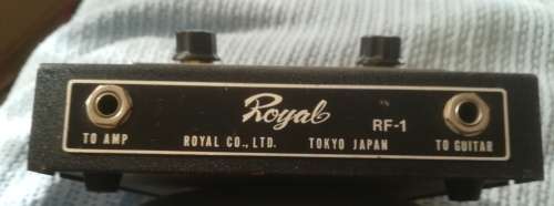 SPECIAL OFFER THIS WEEK ONLY!!! Vintage `Rare` Royal Fuzz Box TF-1 / RF-1 (1969).