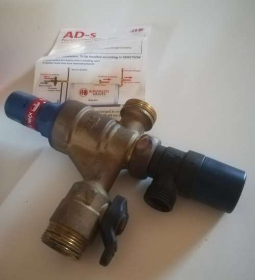 AD S-400 GEYSER WATER PRESSURE MULTI VALVE 400.