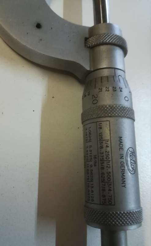 SPECIAL OFFER THIS WEEK ONLY!!! JEWELERS Helios Precision Micrometer. Made in Germany