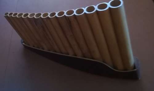 Vintage Bamboo  Pan Flute. 15 Tube.