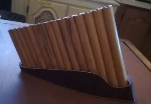 Vintage Bamboo  Pan Flute. 15 Tube.