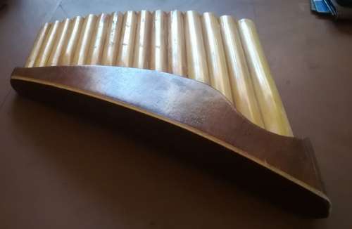 Vintage Bamboo  Pan Flute. 15 Tube.