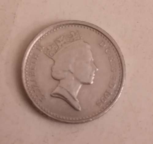 UK 5 Pence 1995