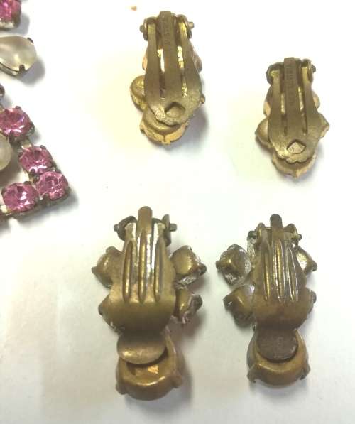 Antique Necklace and 2x earring sets