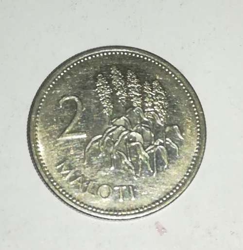 2 Maloti LESOTHO, MOSHOESHOE II. 1998.