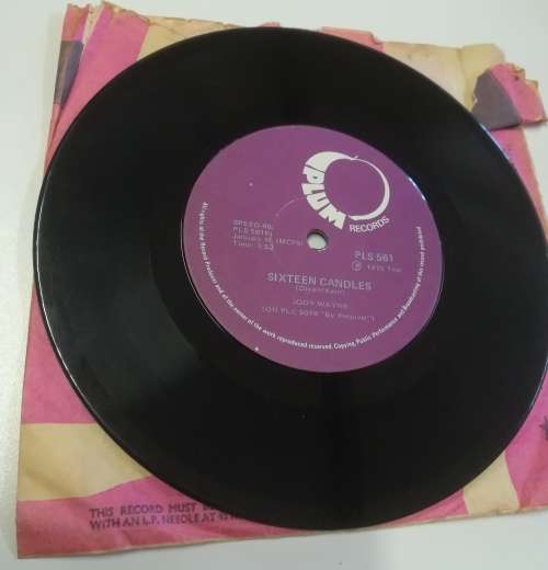 Jody Wayne 45 rpm record