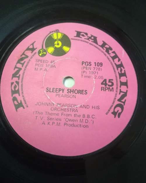 Johnny Pearson 45rpm record