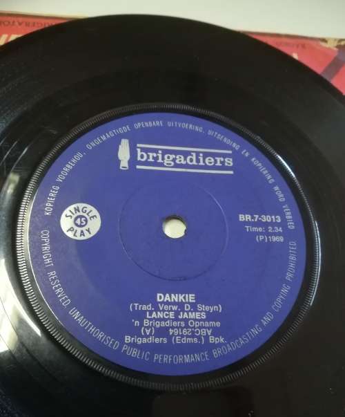 Lance James 45rpm record