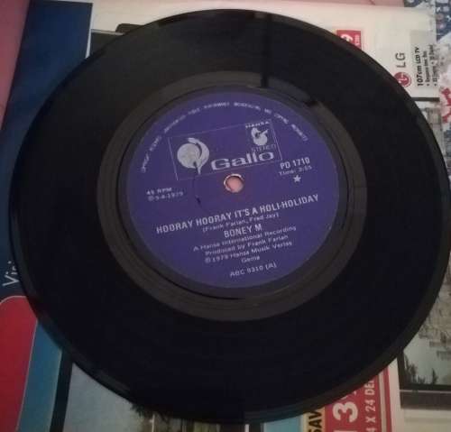 Boney M 45rpm record