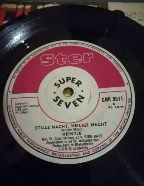 ***HEINTJE*** 45RPM RECORD