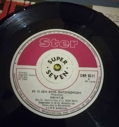 ***HEINTJE*** 45RPM RECORD