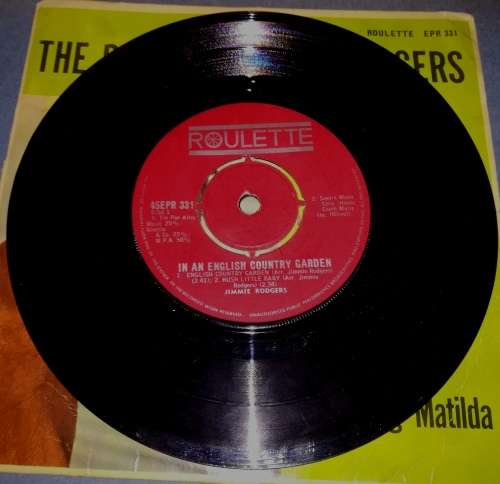 The Best of Jimmy Rodgers 45rpm record