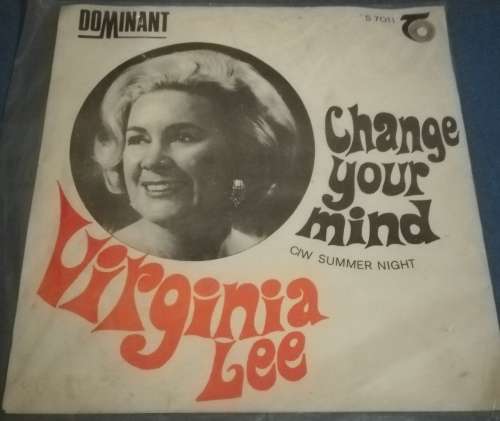 Virginia Lee 45rpm record