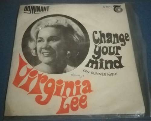 Virginia Lee 45rpm record