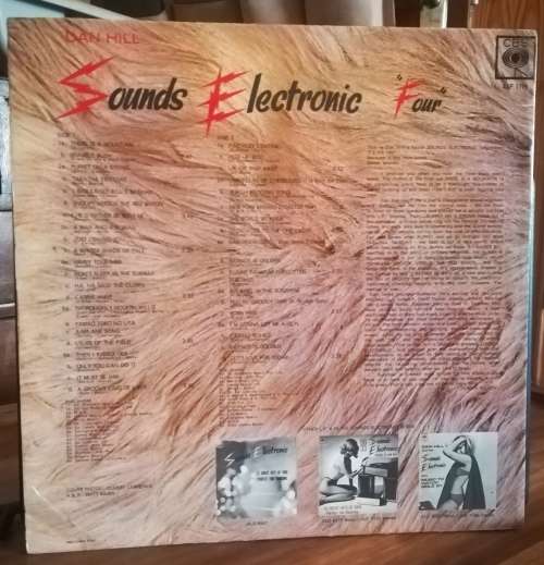 DAN HILL-SOUNDS ELECTRONIC 4 LP VINYL RECORD