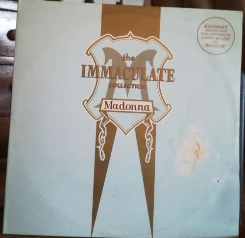 ***MADONNA ***THE IMMACULATE COLLECTION (2 ALBUMS) LP VINYL RECORD