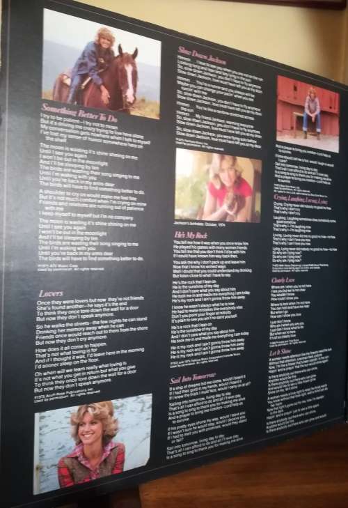OLIVIA NEWTON JOHN - CLEARY LOVE LP VINYL RECORD