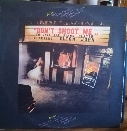 ELTON JOHN - DON`T SHOOT ME LP VINYL RECORD