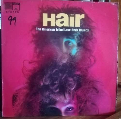 HAIR - THE LOVE ROCK MUSICAL LP VINYL RECORD