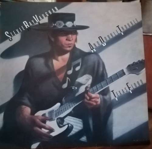 STEVIE RAY VAUGHAN AND DOUBLE TROUBLE TEXAS FLOOD LP VINYL RECORD