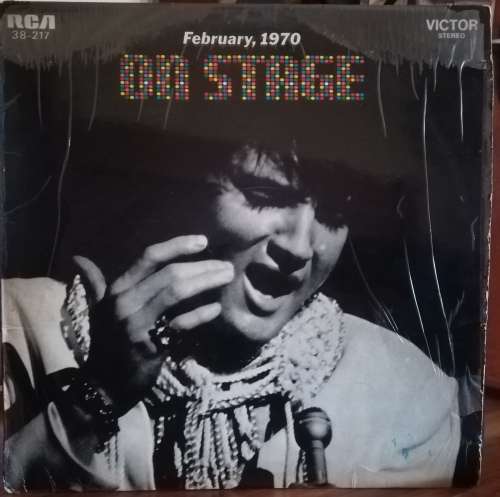 ELVIS - ON STAGE 1970 LP VINYL RECORD