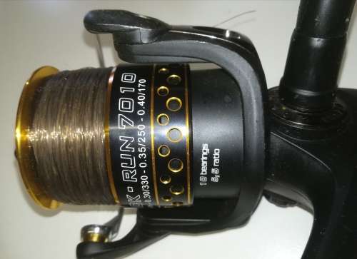 Alcedo Black Run 7010 Reel. Made in Italy.**FREE SHIPPING**