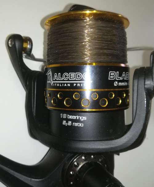 Alcedo Black Run 7010 Reel. Made in Italy.**FREE SHIPPING**