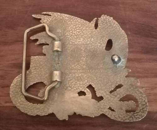 HARLEY DAVIDSON BELT BUCLE