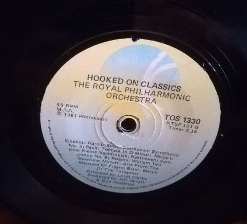 THE ROYAL PHILHARMONIC ORCHESTRA 45RPM RECORD