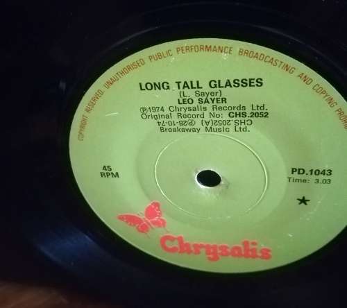 LEO SAYER 45RPM RECORD