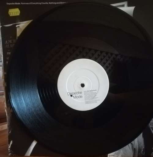 DEPECHE MODE - REMIXES OF EVERYTHING COUNTS, NOTHING AND STRANGELOVE LP VINYL RECORD