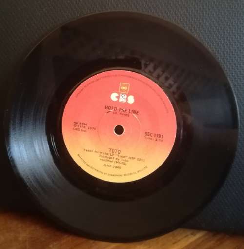 TOTO 45RPM RECORD