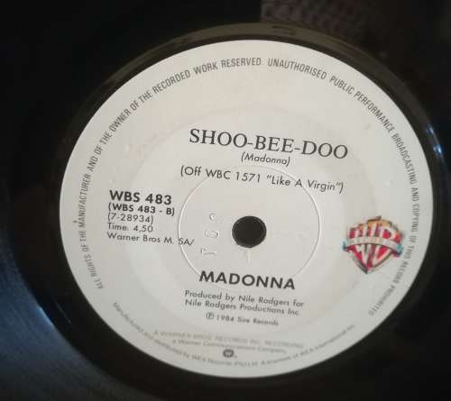 MADONNA 45RPM RECORD