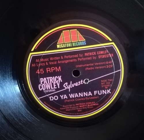 PATRICK COWLEY LP VINYL RECORD