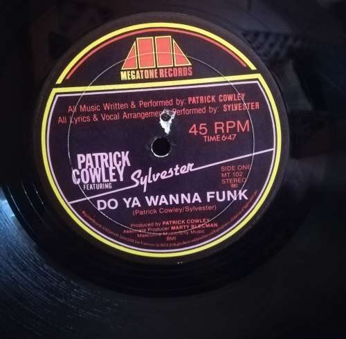 PATRICK COWLEY LP VINYL RECORD
