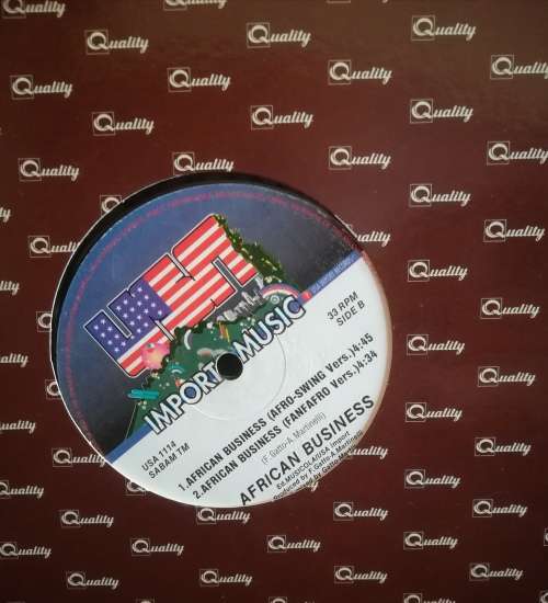 AFRICAN BUSINESS LP VINYL RECORD