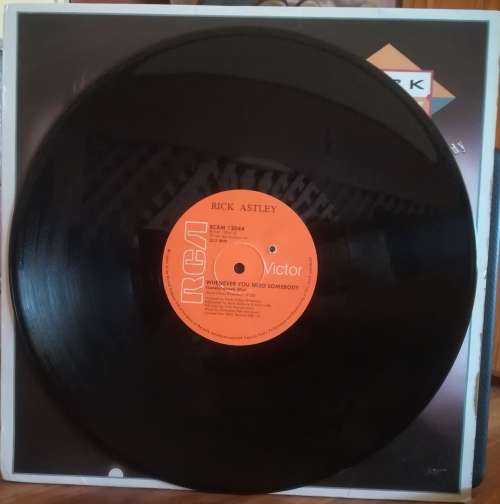 RICK ASHTLEY - WHENEVER YOU NEED SOMEBODY LP VINYL RECORD
