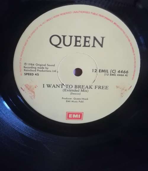 QUEEN EXTENDED MIX LP VINYL RECORD