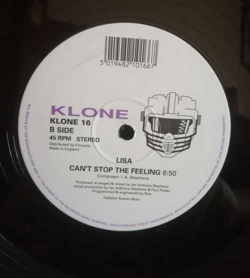 KLONE 16 LP VINYL RECORD