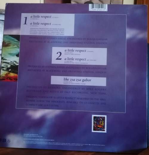 ERASURE - A LITTLE Respect LP VINYL RECORD