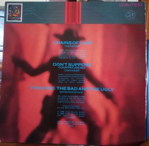 ERASURE CHAINS OF LOVE 45RPM LP VINYL RECORD